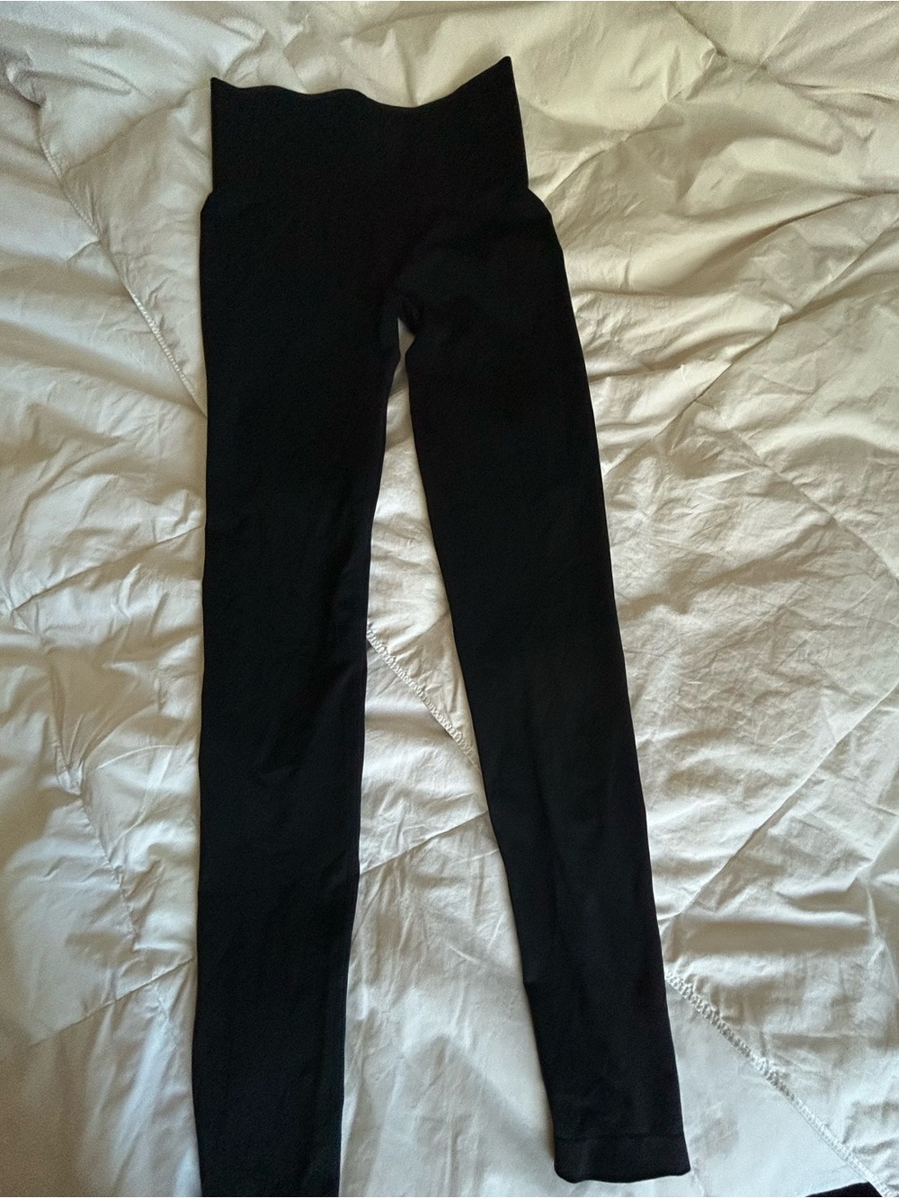 SKIMS Onyx High-Waisted Banded Legging- Size Small